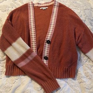 American Eagle Cropped Cardigan
